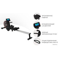 Гребной тренажер Unixfit Techno Rower 410E