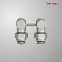 Узел нижнего подключения Varmega 1/2"х3/4"EK VMDV20-200415 (черный)