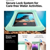 Чехол для телефона Spigen A610 Universal Waterproof Float ACS06012 (зеленый)