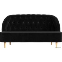 Диван Лига диванов Амиса 109834 (черный)