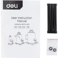 Бутылочный домкрат Deli DQ71050 50т