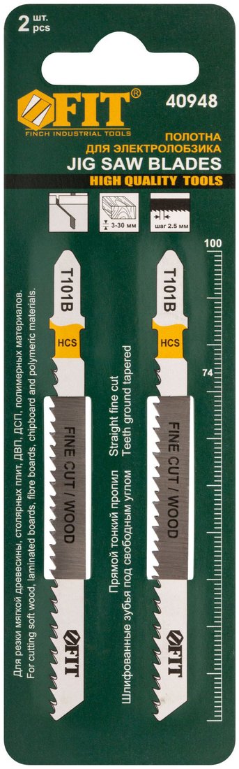 

Набор пильных полотен FIT 40948 (2 шт)