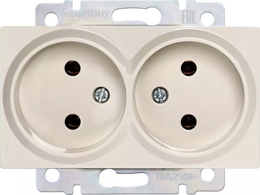 Розетка SmartBuy SBE-05i-10-S2-N