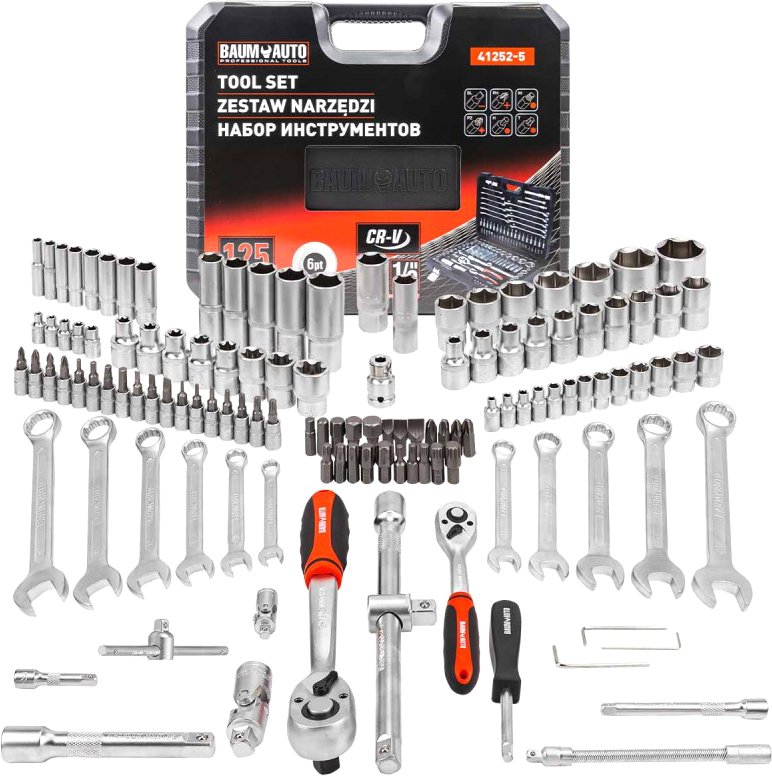 

Универсальный набор инструментов BaumAuto BM-41252-5(58793)