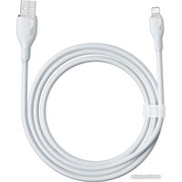 Кабель Baseus Pudding Series Fast Charging Cable 2.4A USB Type-A - Lightning (1.2 м, белый)