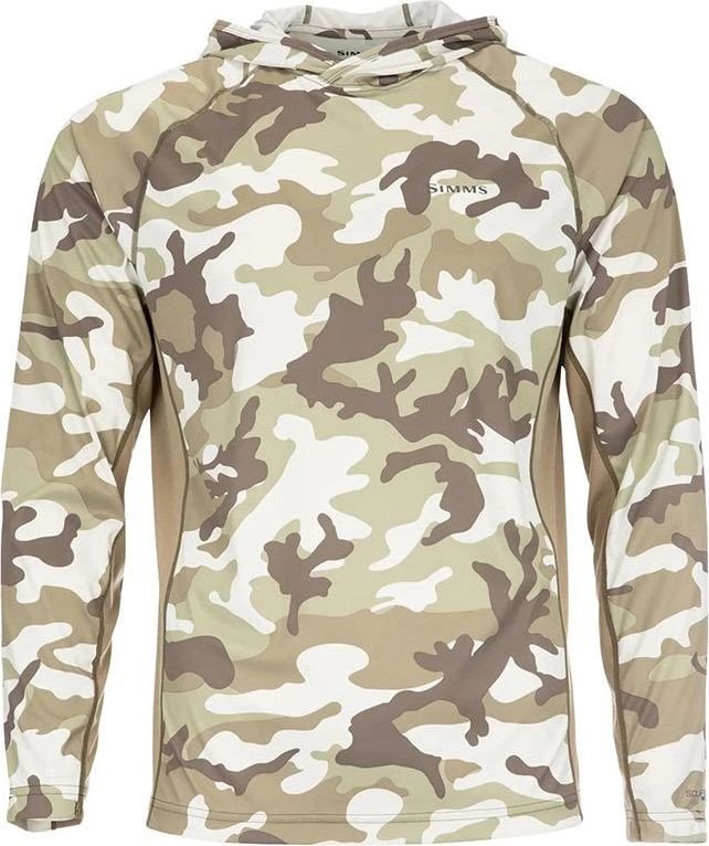 

Футболка Simms SolarFlex Hoody - Print (XXL, woodland camo sandbar)