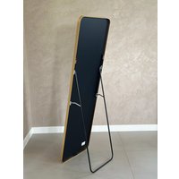 Зеркало eMZe Закругленные углы 45х150 DK0919.CHE (черный)