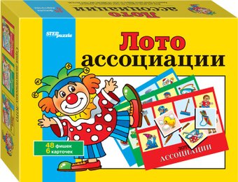 Настольная игра Step Puzzle Лото Ассоциации 80302