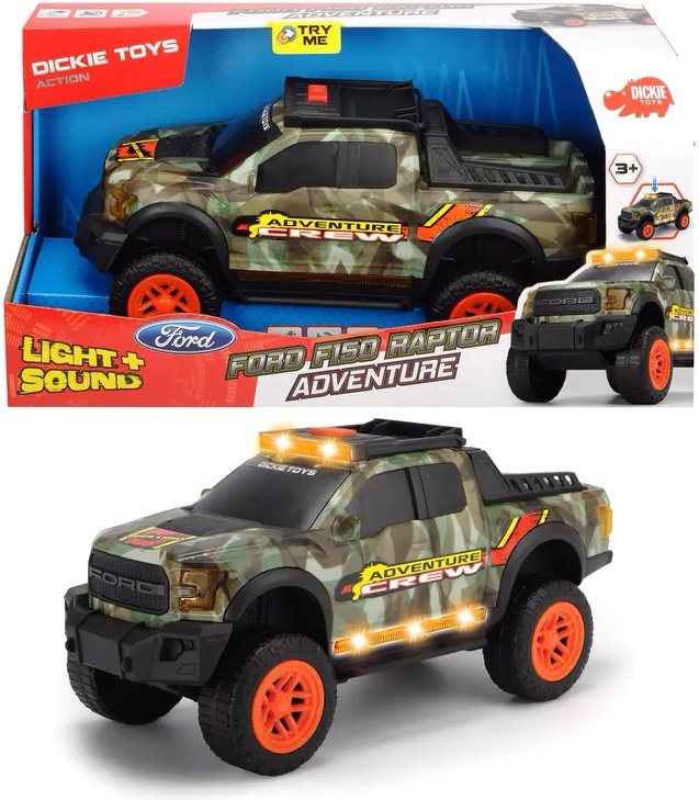 

Пикап DICKIE Adventure Ford F150 Raptor 3756001