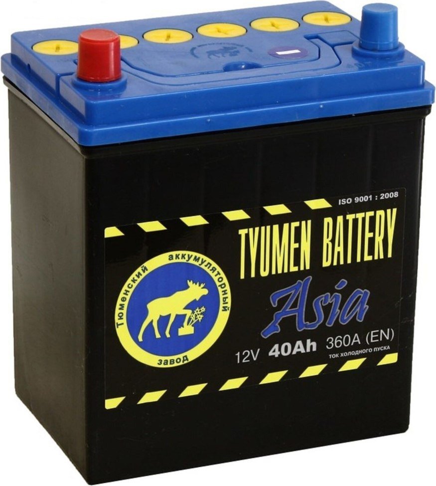 

Автомобильный аккумулятор Tyumen Battery Asia L+ (40 А·ч)
