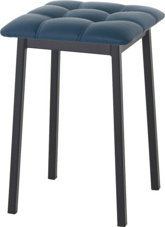 Табурет AMC Comfort 7К1.13 (кожзам, атлантик/черный)
