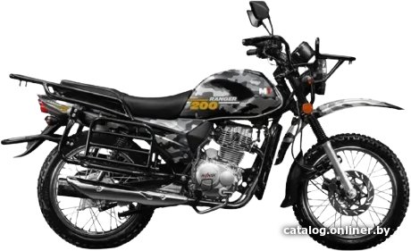 Мотоцикл M1NSK D4 200 Ranger (белый камуфляж)