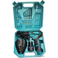 Дрель-шуруповерт Shtenli DF330DWE (с 2-мя АКБ 1.7 Ah, без удлинителя)