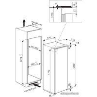 Однокамерный холодильник Whirlpool ARG 18082 A++