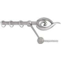 Карниз для штор Lm Decor Наутилус (сатин, витая, 2.4м 16мм, 1 ряд)