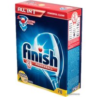 Таблетки для посудомоечной машины Finish All In 1 Лимон (70 шт)