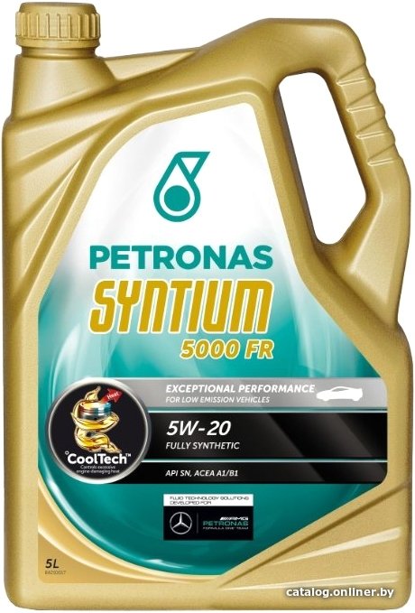 Моторное масло Petronas Syntium 5000 FR 5W-20 5л