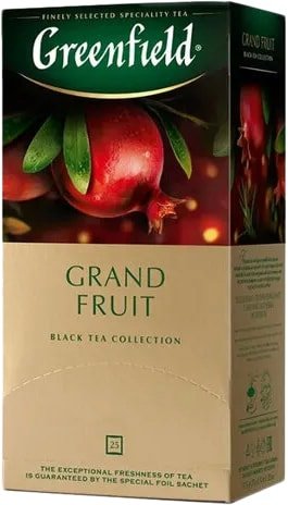 

Черный чай Greenfield Grand Fruit 25 шт