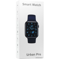 Умные часы Globex Urban Pro V65s (черный/темно-синий)