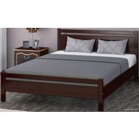 Кровать Bravo Мебель Вероника-1 200x160 (темный орех)