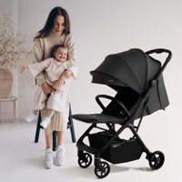 Коляска прогулочная «книга» Sweet Baby Colibri (черный)