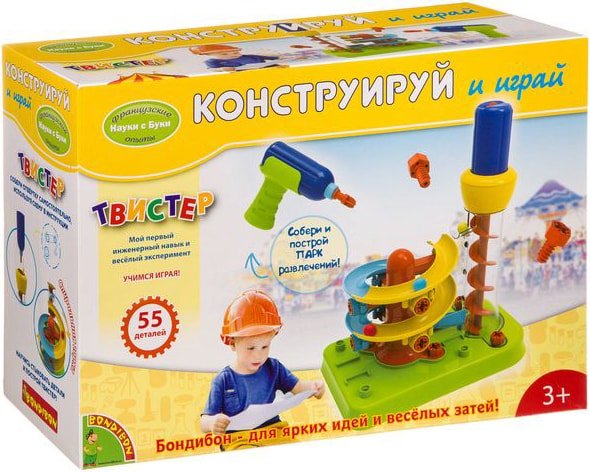 

Конструктор Bondibon Науки с Буки ВВ4043 Конструируй и играй