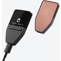 Аппаратный криптокошелек Trezor Safe 3 (розовый)