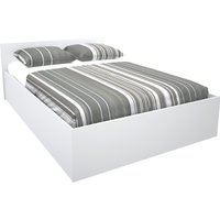 Кровать МДК КР12 140x200/700x1452x2032 (белый)