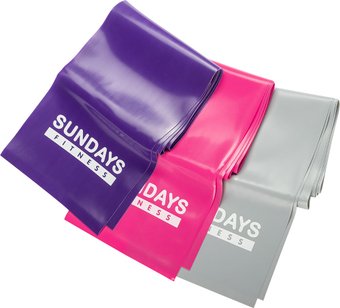 Набор фитнес резинок Sundays Fitness IR97627