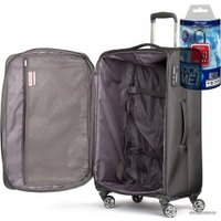 Чемодан-спиннер Mironpan 50161-2-L 76 см (серый)