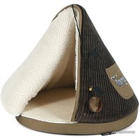 Лежак Scruffs Юрта 667626/BR (коричневый)