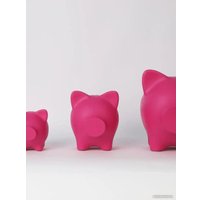 Копилка для денег PIG BANK свинка-копилка L Розовый (фуксия)