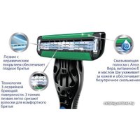 Сменные кассеты для бритья Deonica For Men 3 лезвия, 4 шт