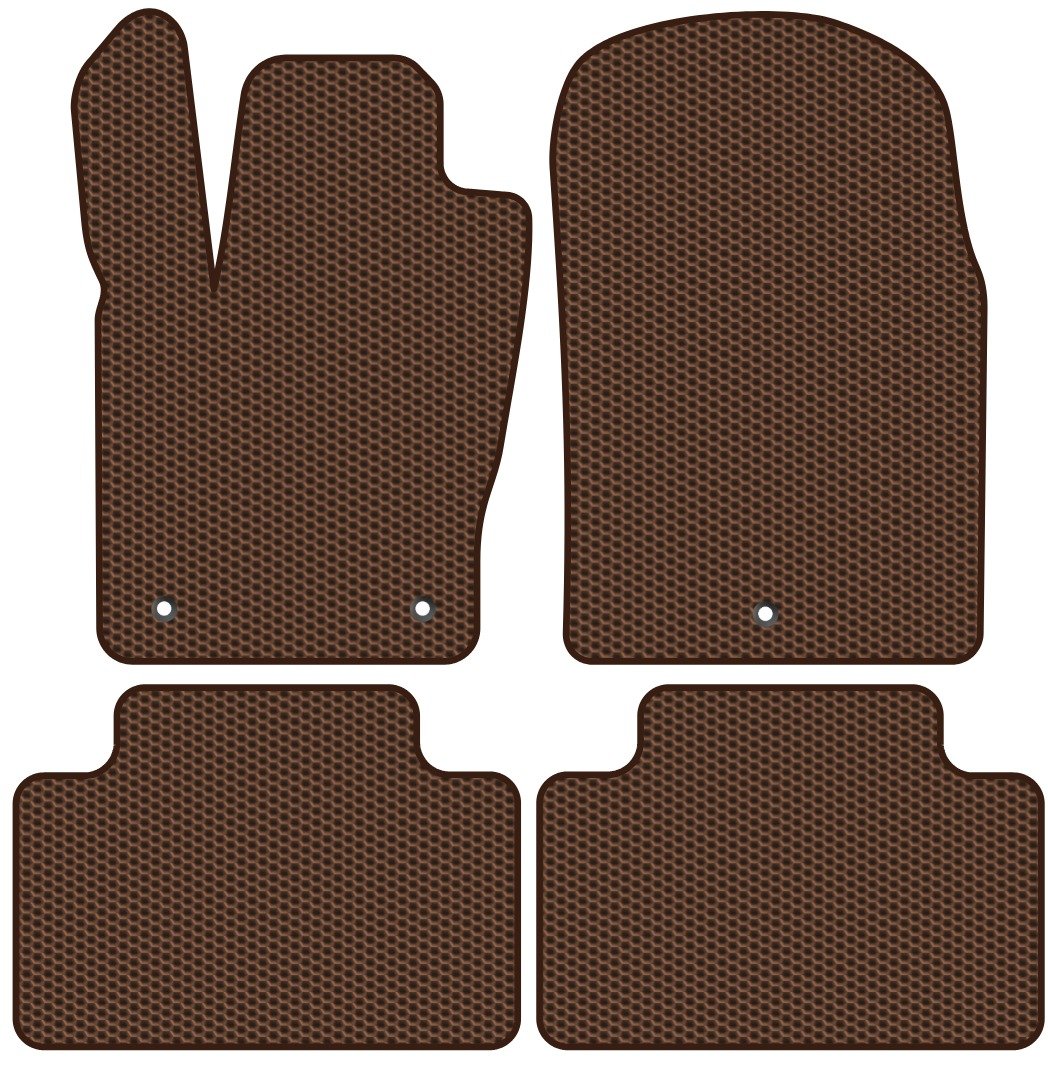 

Комплект ковриков для авто Alicosta Jeep Grand Cherokee IV (suv / WK2) 2010 - 2013 (коричневый, сота)