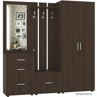 Стенка Интермебель Визит-4 (дуб венге)