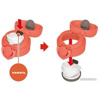 Термокружка THERMOS JNR-353 COR 350 мл (коралловый)