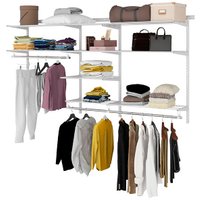 Вешалка-гардероб Практик Optima G240 (белый)