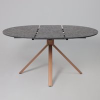 Кухонный стол AksHome Delon 110 (малави/медь)