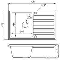 Кухонная мойка БелЭворс Styl L + смеситель W74004-9 + дозатор L405-1 (серый/сатин)