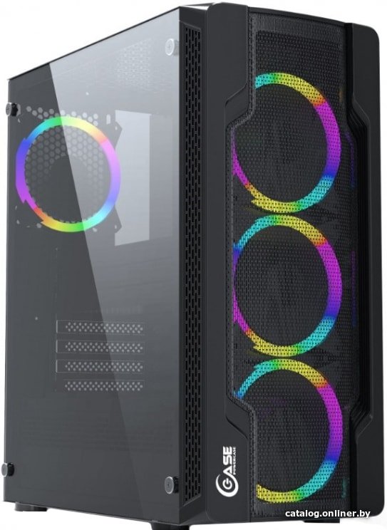 Корпус Powercase Mistral X4 Mesh LED