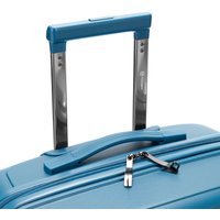 Чемодан-спиннер Torber Nevo T2207M (синий)