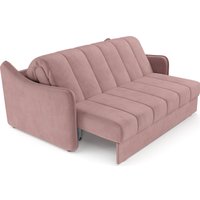 Диван Мебель-АРС аккордеон Давос НПБ 180x200 см M2-115-6 (велюр пудра НВ-178/18)