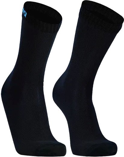 

Носки DexShell Ultra Thin Crew DS683BLKS (черный/голубой)