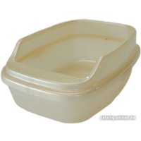 Туалет-лоток Homecat Deluxe 70044 (бежевый перламутр)
