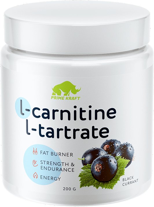 

L-карнитин Prime Kraft L-карнитин L-Tartrate (200г, черная смородина)