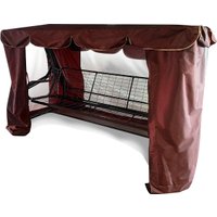 Садовые качели LetoLux Капри (бордовый)