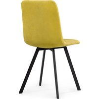 Стул Notta Чилли (черный/горчичный)