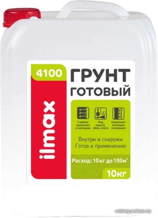 Полимерная грунтовка ilmax 4100 Грунт готовый (5 кг)
