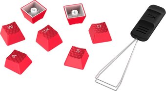 Набор кейкапов HyperX Rubber Keycaps (19 шт, красный, без кириллицы)