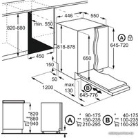 Встраиваемая посудомоечная машина Zanussi ZSLN2321